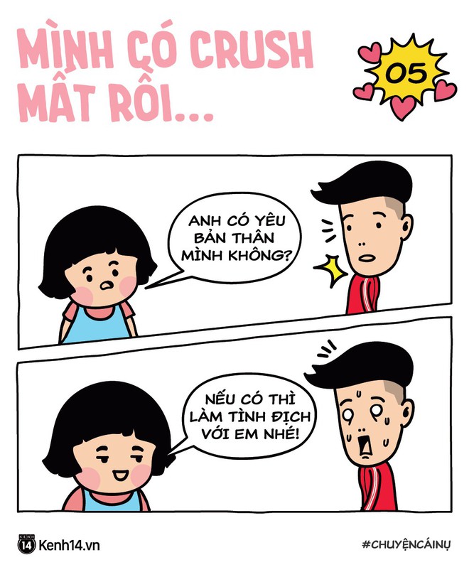 Hoá ra crush một người là như thế này đó hả?