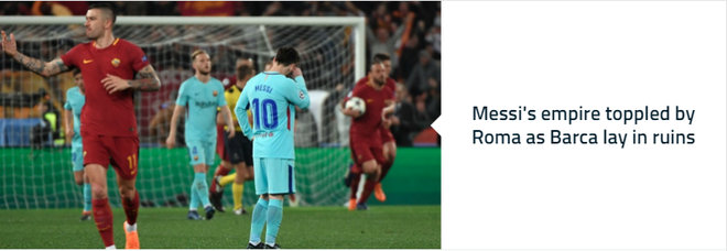 B&aacute;o th&acirc;n Real Madrid được dịp chế giễu Barca - Ảnh 6.