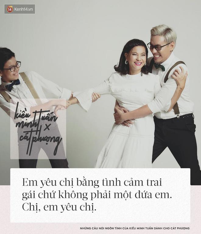 Cứ n&oacute;i lời y&ecirc;u như r&uacute;t hết ruột gan, h&egrave;n chi C&aacute;t Phượng cứ ở b&ecirc;n Kiều Minh Tuấn l&agrave; hạnh ph&uacute;c kh&ocirc;ng thể giấu! - Ảnh 10.