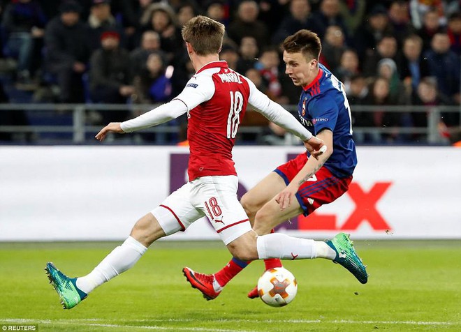 Sau 18 năm, Arsenal lần đầu tiên giành vé vào bán kết Europa League - Ảnh 3.