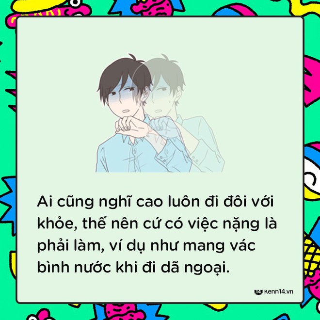 Ch&ugrave;m ảnh: Nỗi l&ograve;ng c&aacute;c nam thanh ni&ecirc;n c&oacute; chiều cao hơi qu&aacute; so với người thường - Ảnh 6.