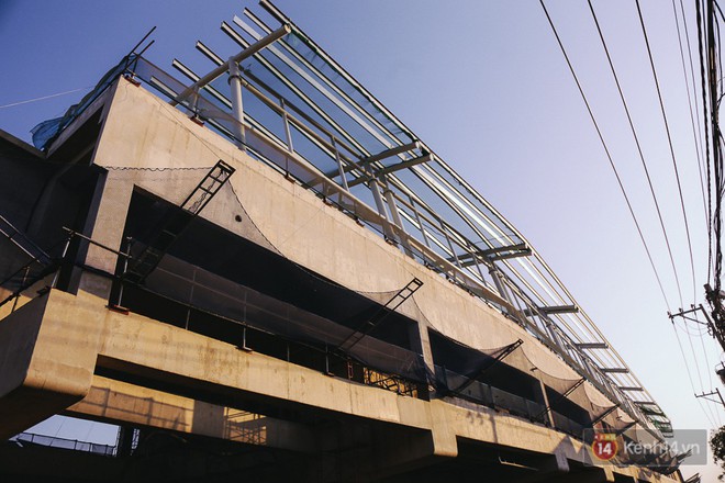 Cận cảnh mái vòm bằng thép công nghệ cao vừa lắp cho 2 nhà ga của tuyến Metro Bến Thành - Suối Tiên - Ảnh 12.