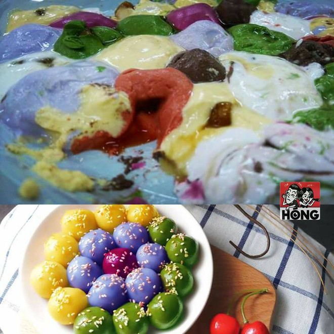 Những đĩa b&aacute;nh tr&ocirc;i b&aacute;nh chay thảm hoạ nhất MXH ng&agrave;y tết H&agrave;n thực - Ảnh 1.