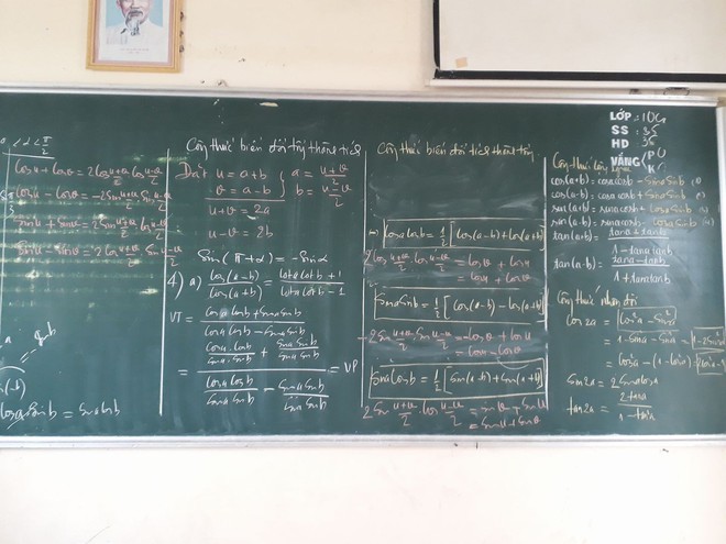 M&ugrave;a &ocirc;n thi, d&acirc;n mạng khoe ảnh bảng học của lớp chi ch&iacute;t chữ như trận đồ b&aacute;t qu&aacute;i - Ảnh 2.