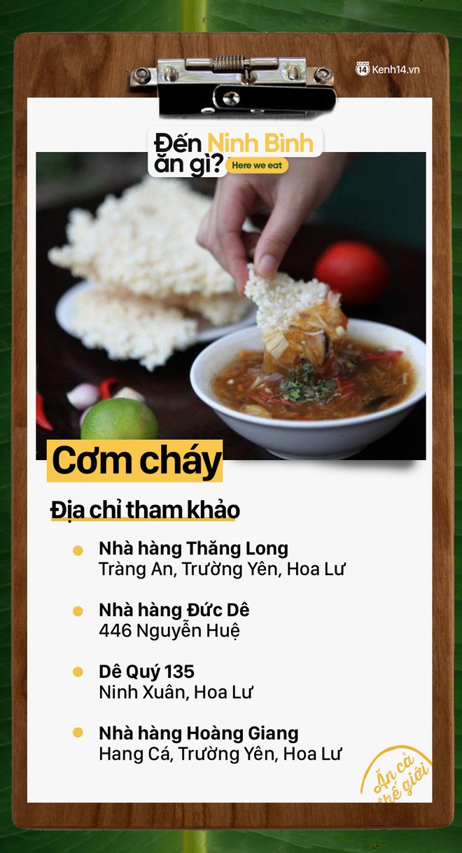 Không chỉ có nhiều cảnh đẹp, Ninh Bình còn rất nhiều món ăn ngon mà bạn cần khám phá - Ảnh 1.