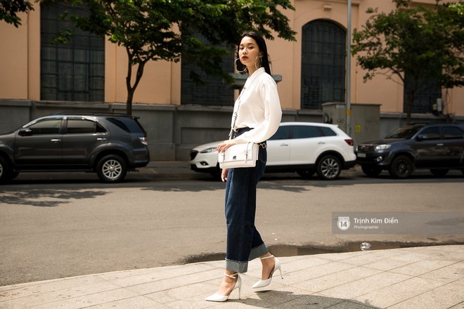 Street style VIFW ngày 2: đồ lưới, shorts, giày cao gót được... phái nam tận dụng triệt để - Ảnh 14.