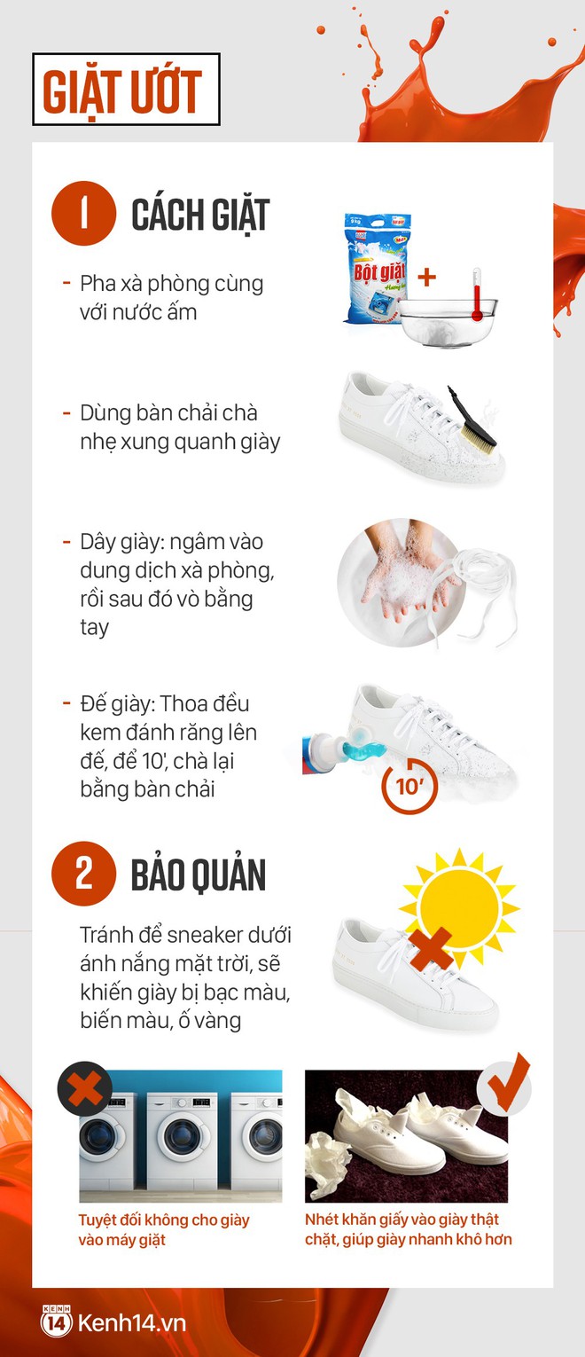 Cẩm nang xử lý mọi vấn đề, giúp cho đôi sneaker trắng của bạn lúc nào cũng tinh tươm như mới - Ảnh 5.