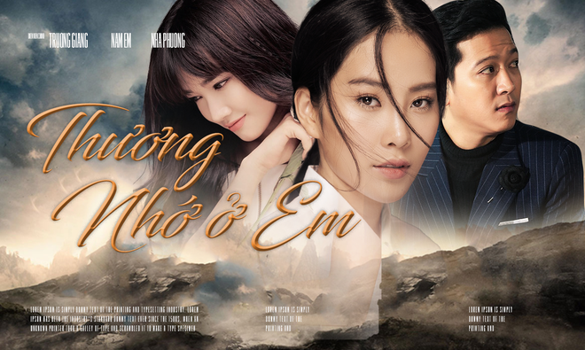Khu vực xung quanh qu&aacute;n ăn của Trường Giang xuất hiện nhiều poster quảng b&aacute; MV của Nam Em - Ảnh 1.