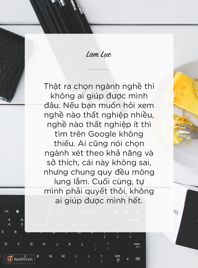 Lại câu chuyện chọn ngành thi Đại học: Mình chọn nghề hay nghề chọn mình? - Ảnh 5.