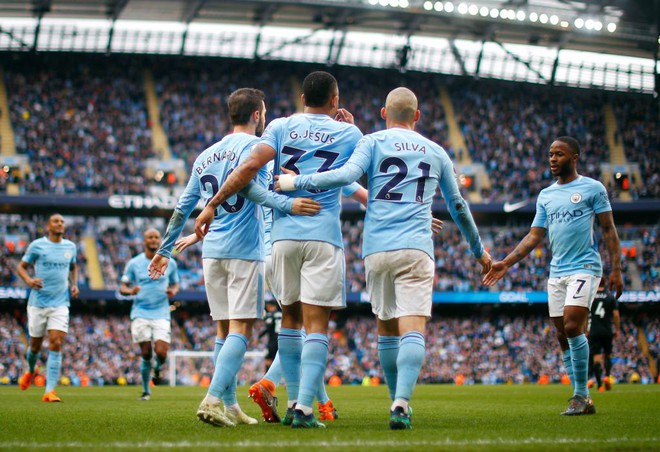 Man City lập thành tích chưa từng xuất hiện trong lịch sử Ngoại hạng Anh - Ảnh 1.