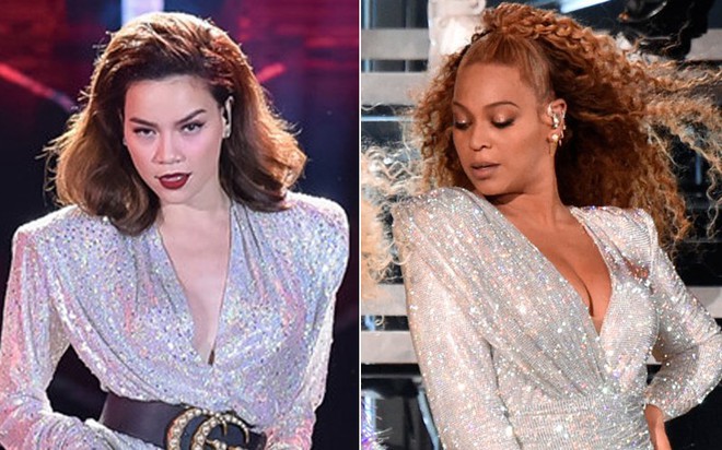 Cùng 1 ngày ở 2 sân khấu cách nhau nửa vòng trái đất, Hồ Ngọc Hà và Beyonce ăn mặc như thể đang diễn chung một màn - Ảnh 6.