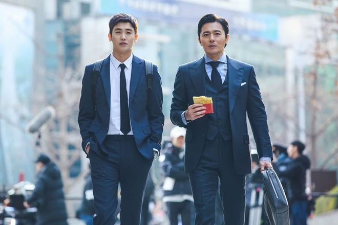 Suits: Hại não người xem, ghi điểm nhờ cặp chú cháu Jang Dong Gun – Park Hyung Sik - Ảnh 5.
