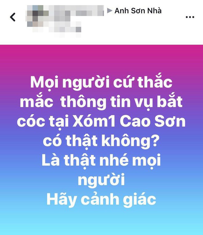 Nghi án nam thanh niên bắt cóc trẻ 2 tuổi ở Nghệ An - Ảnh 1.