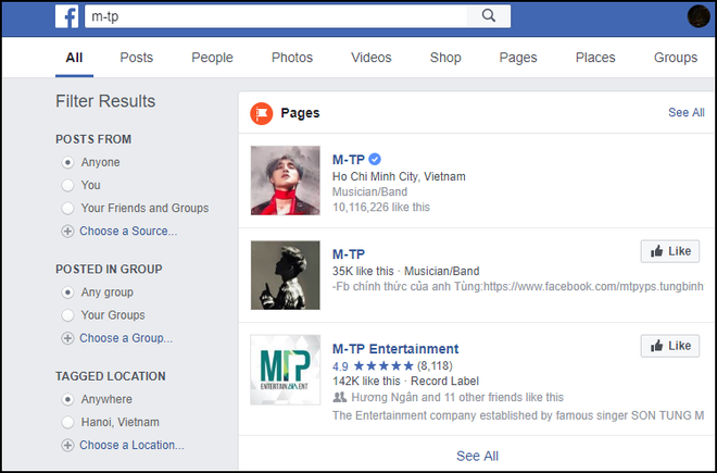 Dấu hiệu cho thấy Fanpage Sơn Tùng M-TP chỉ đang bị vô hiệu hóa, không phải bị xóa hẳn - Ảnh 1.