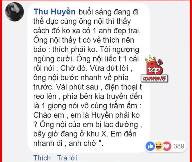 Ông nội nhà người ta: Giúp cháu gái làm quen trai đẹp bằng một chiêu không ngờ tới - Ảnh 1.