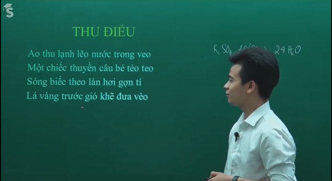 Chuyện gì sẽ xảy ra khi tác phẩm Thu điếu được phân tích dưới góc nhìn Hóa học? - Ảnh 2.