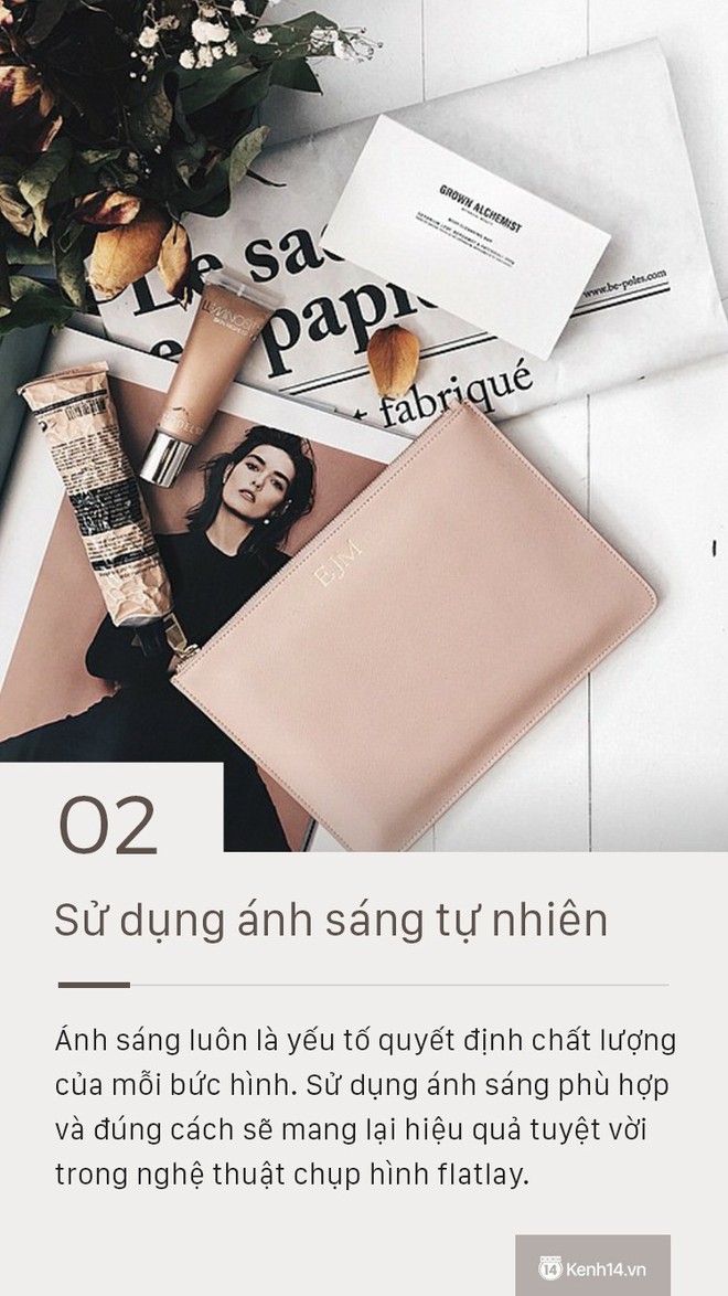 7 bí kíp thần thánh để có tấm hình Flatlay đúng chuẩn - Ảnh 2.