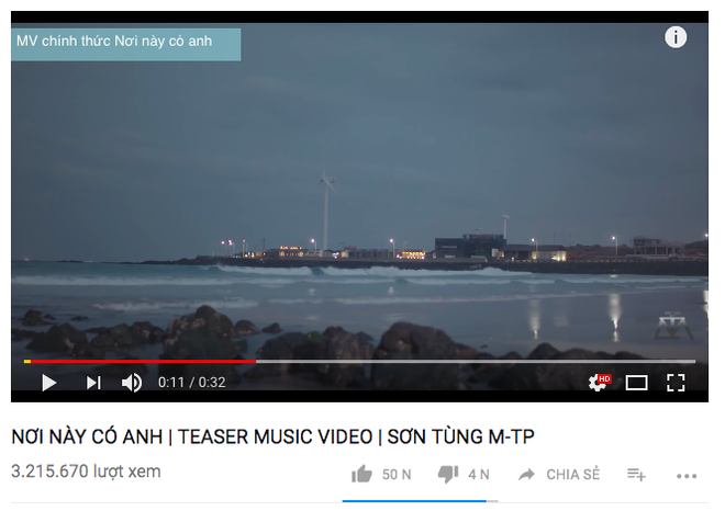 Không chỉ sở hữu loạt MV trăm triệu view, Sơn Tùng còn giữ kỉ lục về lượt xem teaser của Vpop - Ảnh 1.