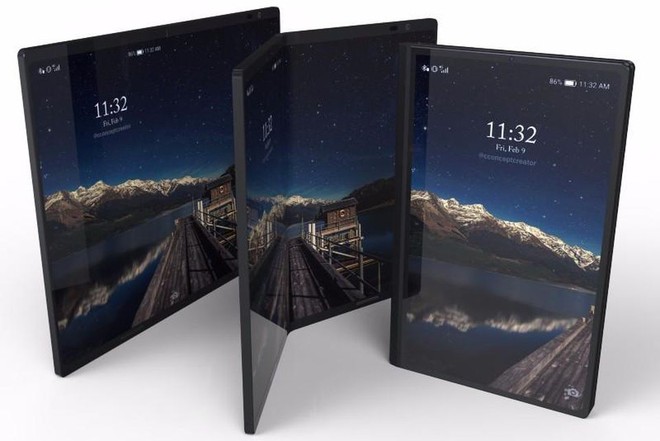 Siêu phẩm Samsung Galaxy X sẽ có tận 3 màn hình, ra mắt ngay năm sau? - Ảnh 2.
