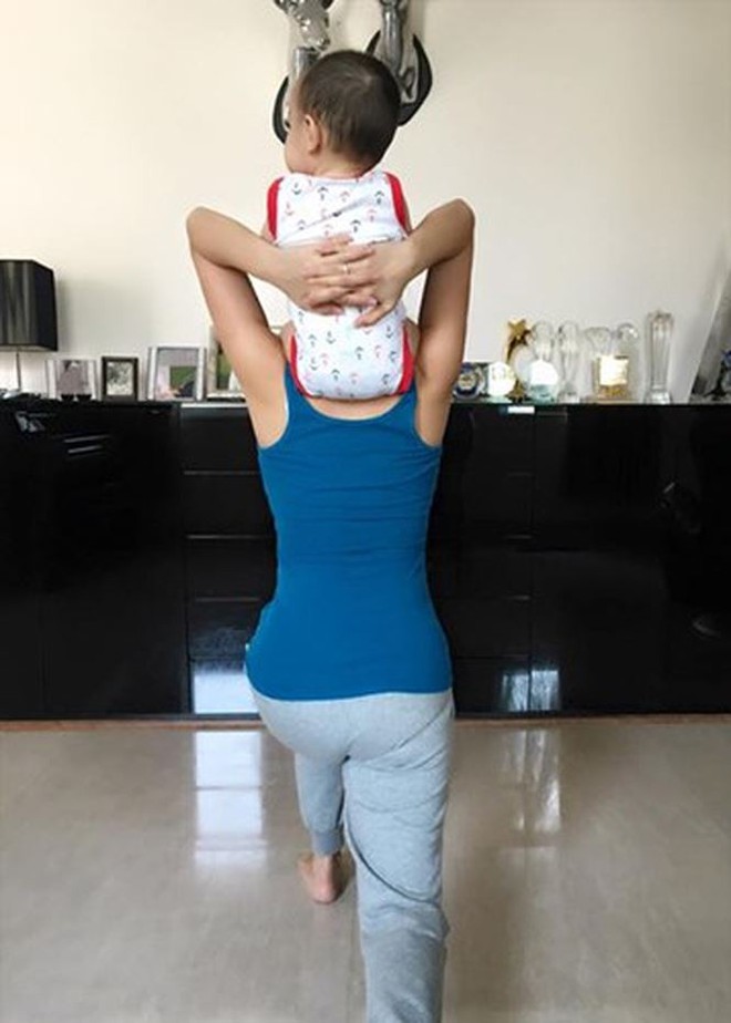 Sau 3 năm &uacute;p mở, B&eacute; Gấu - con trai Thu Minh lần đầu lộ diện r&otilde; mặt, lớn phổng phao khi đi diễn c&ugrave;ng mẹ - Ảnh 11.