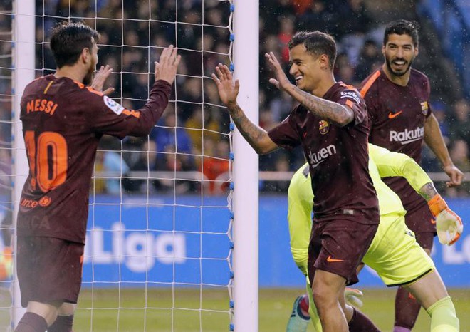 Messi lập hat-trick lịch sử, Barca lên ngôi vô địch La Liga - Ảnh 13.