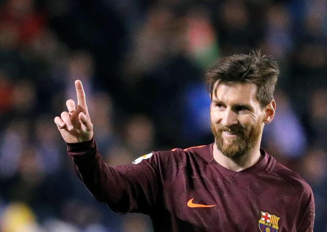 Messi lập hat-trick lịch sử, Barca lên ngôi vô địch La Liga - Ảnh 5.