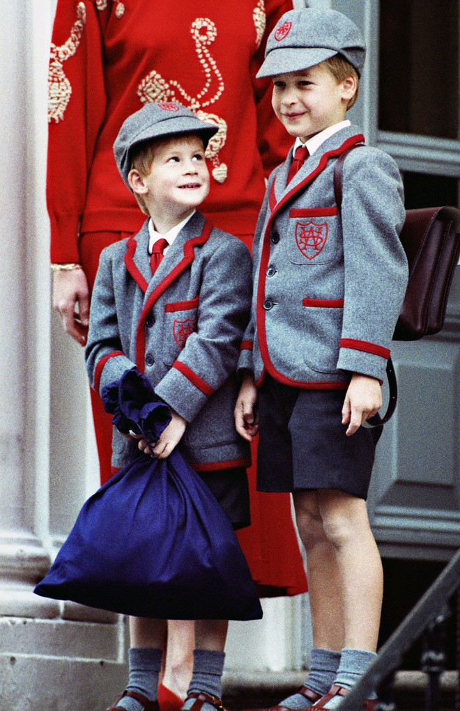 Những bức ảnh gắn liền với thời thơ ấu của bộ đôi Hoàng tử William và Harry - Ảnh 6.