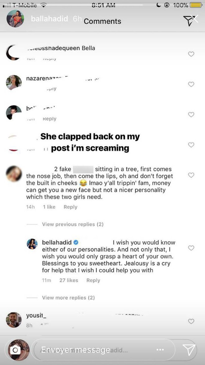 Bella Hadid phản ứng theo phong c&aacute;ch sang khi c&ocirc; v&agrave; Kendall Jenner bị miệt thị nặng nề - Ảnh 2.