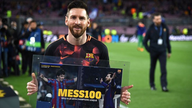 Messi im tiếng, Barca vẫn thắng dễ Roma để đặt một ch&acirc;n v&agrave;o b&aacute;n kết Champions League - Ảnh 2.