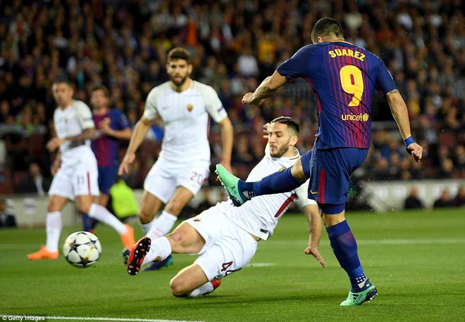 Messi im tiếng, Barca vẫn thắng dễ Roma để đặt một ch&acirc;n v&agrave;o b&aacute;n kết Champions League - Ảnh 6.