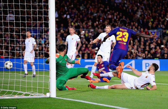 Messi im tiếng, Barca vẫn thắng dễ Roma để đặt một ch&acirc;n v&agrave;o b&aacute;n kết Champions League - Ảnh 8.
