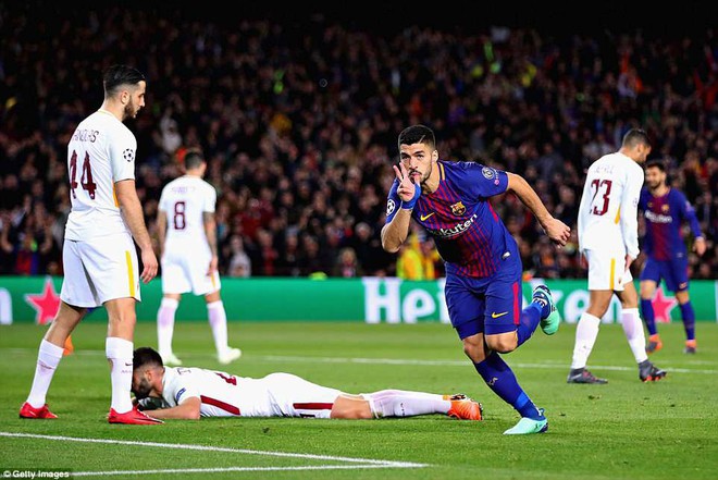 Messi im tiếng, Barca vẫn thắng dễ Roma để đặt một ch&acirc;n v&agrave;o b&aacute;n kết Champions League - Ảnh 12.