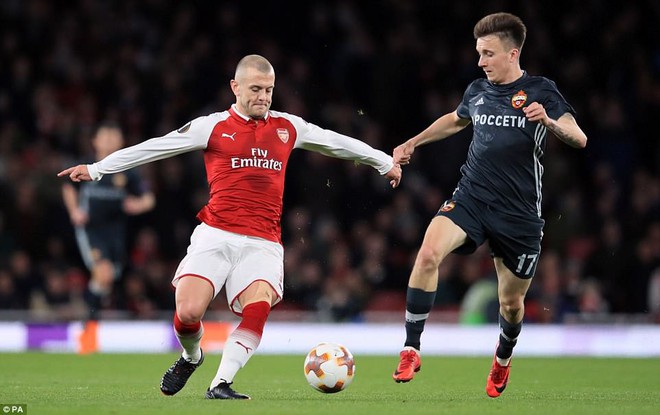 Ramsey lập cú đúp, Arsenal đặt một chân vào bán kết Europa League - Ảnh 2.