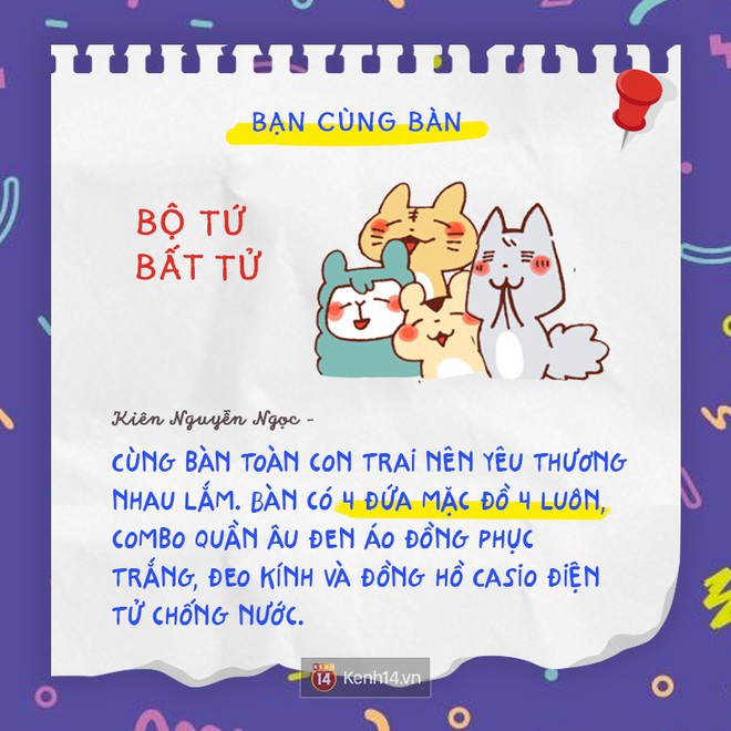 Chúng ta ai cũng có một đứa bạn cùng bàn hiền cứ như sư tử Hà Đông - Ảnh 15.