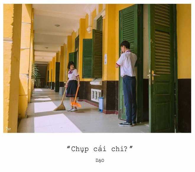 Tan chảy với bộ ảnh Gửi thời đẹp đẽ đơn thuần của ch&uacute;ng ta phi&ecirc;n bản Việt của cặp đ&ocirc;i trường Trưng Vương - Ảnh 10.