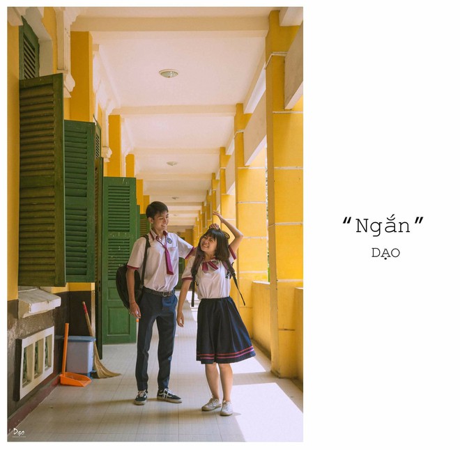 Tan chảy với bộ ảnh Gửi thời đẹp đẽ đơn thuần của ch&uacute;ng ta phi&ecirc;n bản Việt của cặp đ&ocirc;i trường Trưng Vương - Ảnh 2.