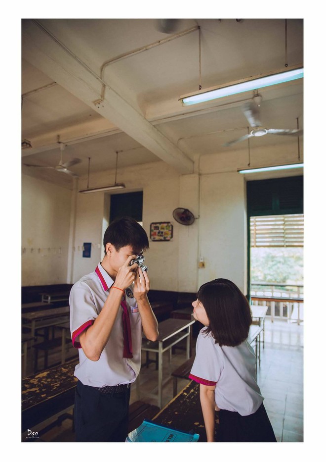 Tan chảy với bộ ảnh Gửi thời đẹp đẽ đơn thuần của ch&uacute;ng ta phi&ecirc;n bản Việt của cặp đ&ocirc;i trường Trưng Vương - Ảnh 14.
