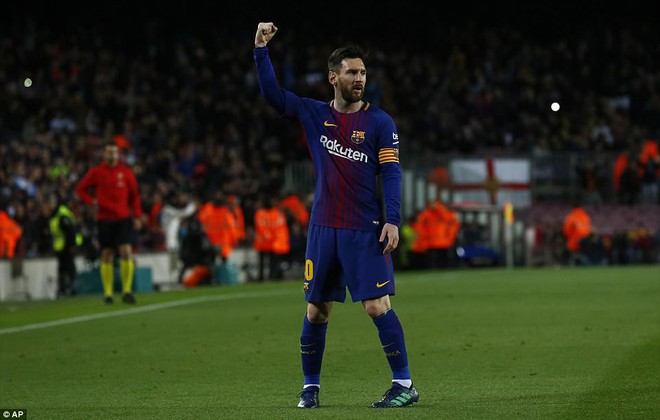 Barca 3-1 Leganes: Messi lập hat-trick, vươn l&ecirc;n dẫn đầu cuộc đua Gi&agrave;y v&agrave;ng - Ảnh 11.