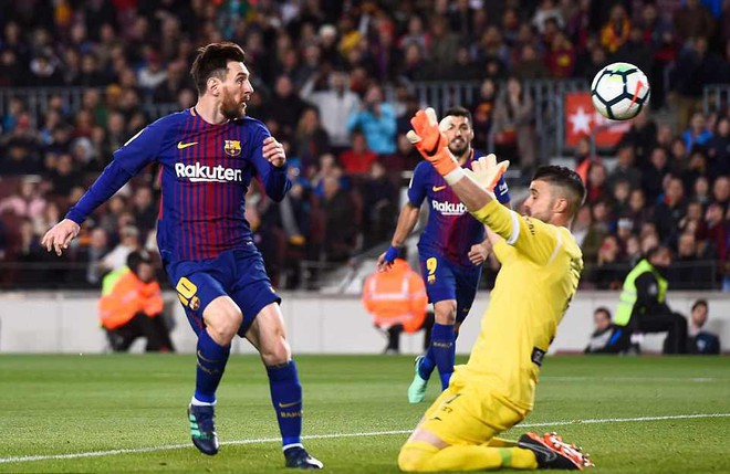 Barca 3-1 Leganes: Messi lập hat-trick, vươn lên dẫn đầu cuộc đua Giày vàng - Ảnh 10.