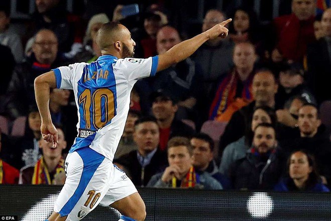 Barca 3-1 Leganes: Messi lập hat-trick, vươn lên dẫn đầu cuộc đua Giày vàng - Ảnh 9.