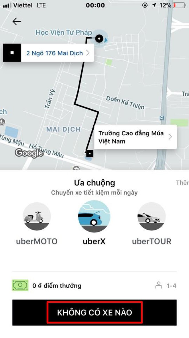 Các tài xế đã chính thức biến mất trên bản đồ ứng dụng Uber tối 8/4 - Ảnh 1.