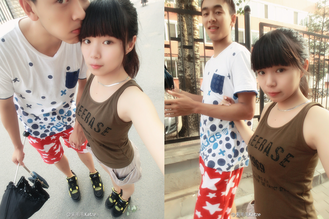 Những cặp đôi nàng nấm lùn - chàng chót vót dễ thương khiến netizen Trung Quốc không hết lời khen ngợi - Ảnh 3.