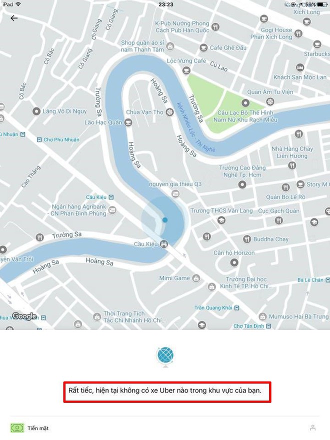 Các tài xế đã chính thức biến mất trên bản đồ ứng dụng Uber tối 8/4 - Ảnh 1.