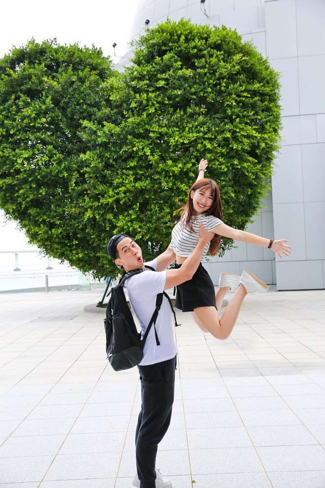 Những cặp đôi nàng nấm lùn - chàng chót vót dễ thương khiến netizen Trung Quốc không hết lời khen ngợi - Ảnh 17.