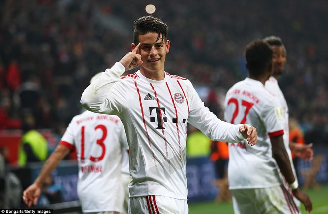 James Rodriguez ghi bàn và kiến tạo trong chiến thắng của Bayern - Ảnh 3.