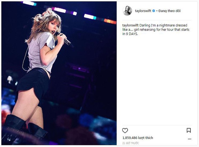 Taylor Swift xinh đẹp h&uacute;t hồn trong ảnh hậu trường chuẩn bị tour diễn khủng - Ảnh 2.