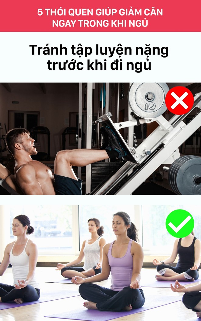 Duy trì 5 thói quen này vào buổi tối sẽ giúp bạn giảm cân cả trong khi ngủ - Ảnh 3.