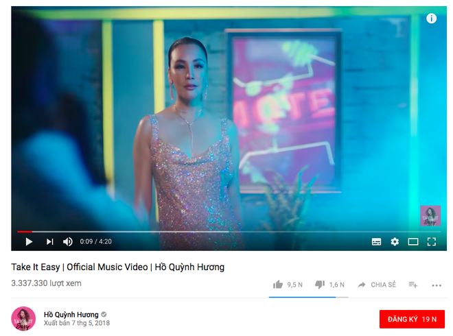 Chuyện khó hiểu: Lượt xem MV mới của Hồ Quỳnh Hương tăng nhanh nhưng không lọt nổi top trending, lượng like giảm dần - Ảnh 4.