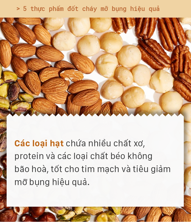 Lười tập thể dục thì hãy ăn 5 thực phẩm sau để đốt cháy mỡ bụng hiệu quả - Ảnh 5.