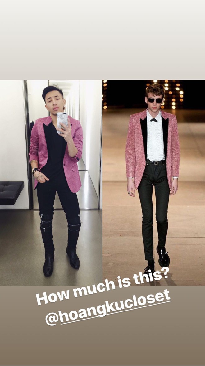 Chuyện chiếc blazer hồng: G-Dragon mặc từ 4 năm trước, Sơn Tùng M-TP diện trong MV mới toanh, Hoàng Ku vội rao bán ngay sau đó - Ảnh 6.
